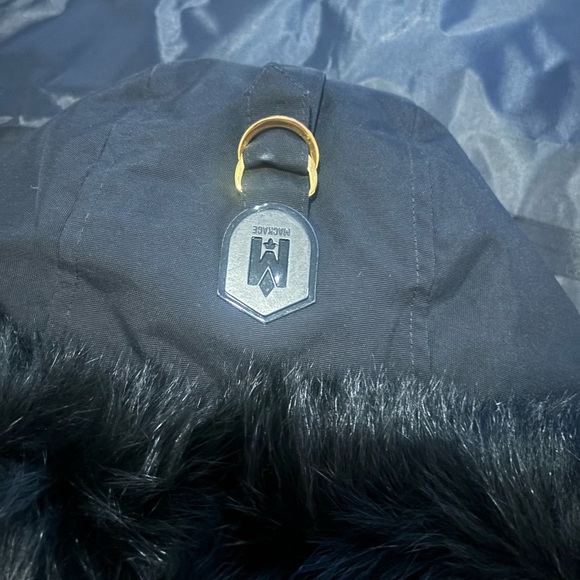 DIXON 2-in-1 Nordic Tech down bomber with blue fox fur - Picture 1 of 7